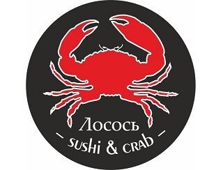 Лосось sushi & crab лого