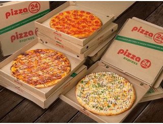 Pizza express 24/7 лого