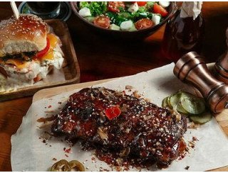 Ребро Мясной ресторан лого