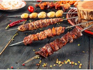 Шашлык и шаурма по-братски лого