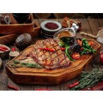 Мясо здесь
