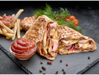 Мировая шаурма лого