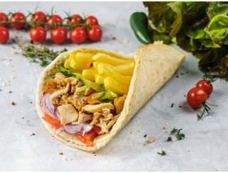 Шаурма на углях Мауш лого