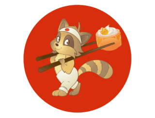 Крошка Енот лого