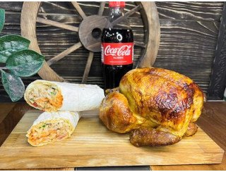 Шаурма и курица гриль на М10 лого