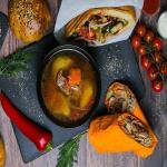 Первая шаурма по-братски