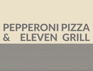 PEPPERONI PIZZA & ELEVEN GRILL лого
