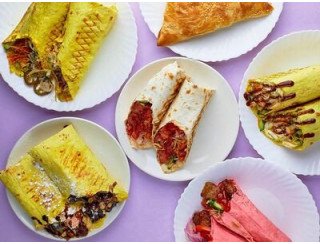 Поп-арт шаверма лого