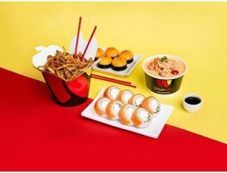 Суши-wok лого