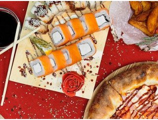 Timyan pizza  sushi лого