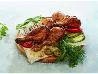 Шашлык шаурма на углях лого