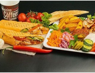 Шаверма 99 level лого