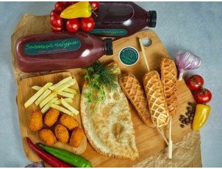 Зелёный чебурек лого