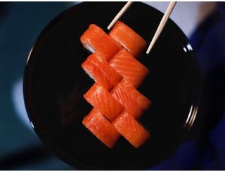 Рис да лосось лого