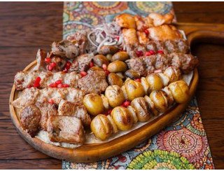 Шашлыки&Пицца Гурман лого