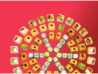 Суши на дом лого