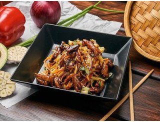 Лапша и рис лого