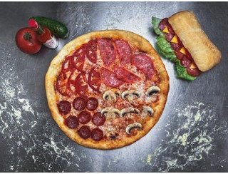 Dom & Nick pizza лого