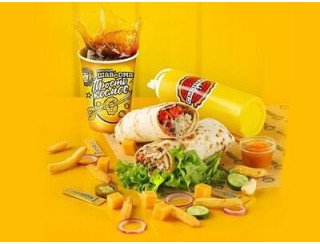 Просто вася  вкусная шаверма лого