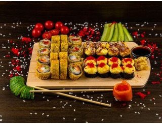 Суши в рот лого