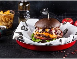 Black star burger лого