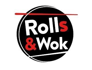 Rolls & Wok лого