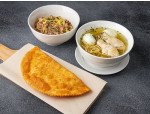 Чебуреки и лапша