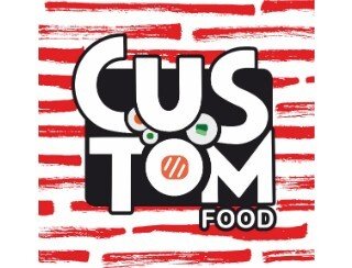 Custom food лого
