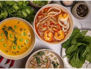Tom soy delivery лого