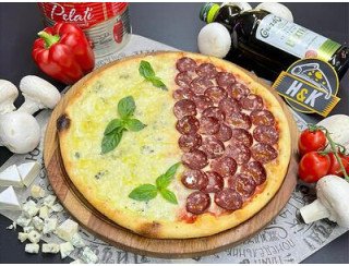 Н & K пиццерия лого