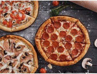 Заря пицца лого