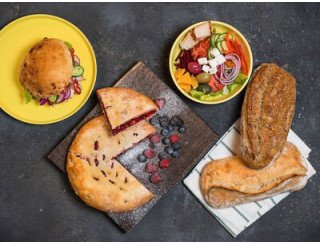 Хлеб с маслом лого