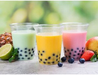 Fresh coffee bubble tea лого