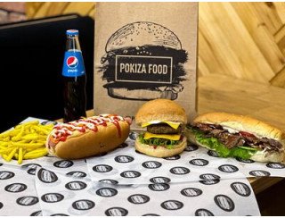 Pokiza food лого