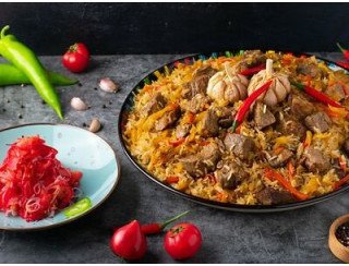 Номдор сомса ош маркази лого