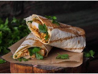 Крафтовая шаурма лого