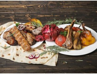 Шашлык из свинины лого