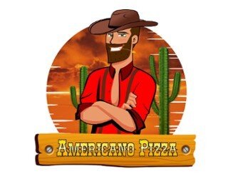 Americano pizza лого