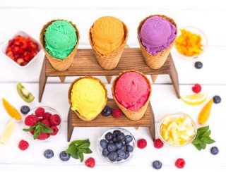 Бар мороженого лого