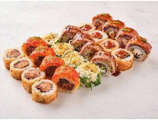 Копченые роллы лого