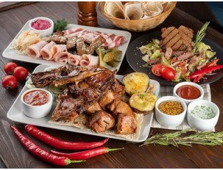 Мясной ресторан Beef & Fire лого