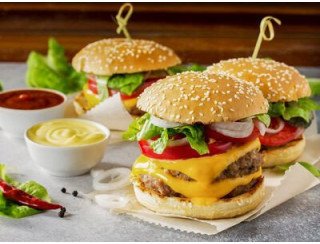 Burger with Smoke лого