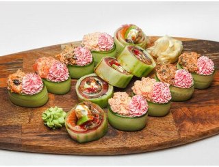 Вкусный Лосось лого