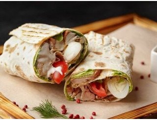 Шаурма вкусная лого