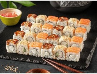 food low cost sushi лого