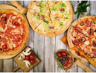 Pizza  & Точка лого