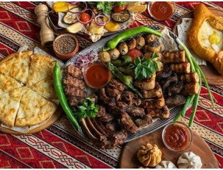 Шашлычная хинкальная лого