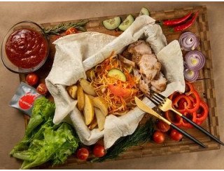 Шаурма побратски лого