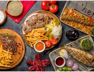 Шеф Стейк & Кебаб лого