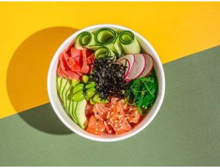 Red tuna Poke лого